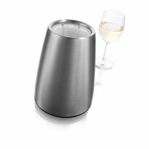 Refroidisseur de vin Rapid Ice wine cooler élégant inox pour bouteilles 0.7-1 lt. Vacu Vin
