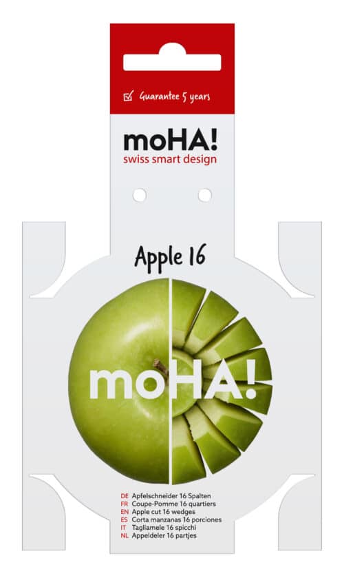 APPLE 16 Coupe-pomme anthracite moHa!