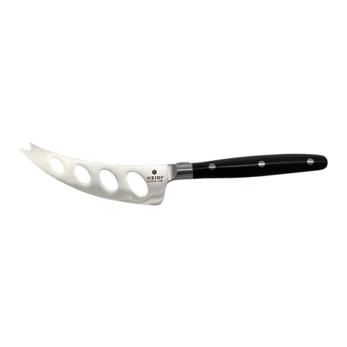 Heidi Cheese Line Couteau fromage pâte dure avec mitre Edelweiss - manche ABS 3 rivets 241 mm